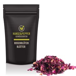 100g Rosenblütenblätter getrocknet Rosenblätter aromatisch duftend ohne Zusätze