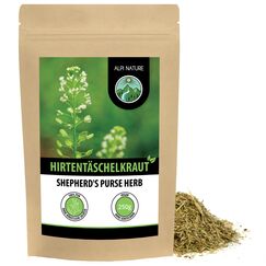 Alpi Nature Hirtentäscheltee 250g, Hirtentäschelkraut geschnitten, Hirtentäschel Tee, Kräutertee