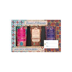 TESORI D'ORIENTE Geschenkset | Cremeduschen 3 x 75 ml (Ayurveda, Persian Dream und Byzantium) Duschcremes zur Körperpflege | Wellness-Rituale für Körper & Sinne