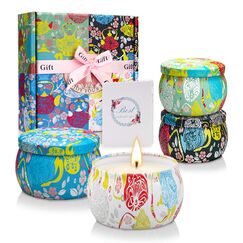 Kerze Duft als Geburtstag Geschenk,Geschenkset Duftkerzen,Kerzen Geschenke für Frauen,Duftkerze Set,Kerze Deko,Geschenkideen Kerzenset zum Verschenken