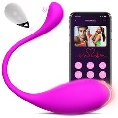 HIVEFUN Sex Spielzeug für die Frau Paare Vibrator Extrem Sex, 9 Modi Vibratoren Vibratorensets für Frauen Solo Klitoris Sex Toys, Vibration für Frauen Dildo Anal Vibro Ei mit APP Fernbedienung Lila