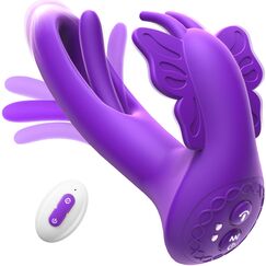 Sex Spielzeug für die Frau Vibrator, Neue Hohlkonstruktion Vibration für Frauen mit 9 Schlagmodi 9 Vibrationsmodi, Fernbedienung Vibratoren für Klitoris Stimulator Dildo Sex Spielzeug für die Paare