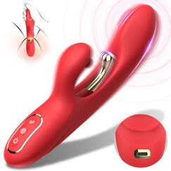 Rabbit Vibrator Sexspielzeug für Frauen Solo - G Punkt Vibratoren Sex Spielzeug für die Frau Klitoris, Dildo Vibration für Frau 9*9*9 Vibrationsmodi Vibratorstarb Frauen Klitoris Stimulator für Sie