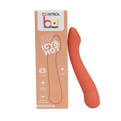 Control BU Wiederaufladbarer Vibrator mit Heiß-/Kalteffekt - BE ICY&HOT