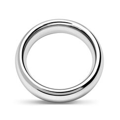 Roluck Penis Ring Cockring Metal Cockring für verzögert Ejakulation Lang Anhaltende Erektion Männer Penisring Glansring (4,5cm)