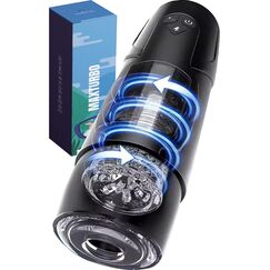 MySecretCase Realistische Masturbatoren 7 Stimulationsmodi + Turbo-Modus, Masturbator für Männer, Penisvibrator, Masturbieren für Männer Elektrisch, Vibrator Mann, Elektrische Cup-Masturbatoren USB