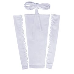 QRBTSCL Damen Hochzeitskleid, Reißverschluss, verstellbare Passform, Satin, Korsett am Rücken, Schnürschuh für Ballkleid, Weiss/opulenter Garten, 20