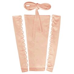 QRBTSCL Damen Hochzeitskleid, Reißverschluss, verstellbare Passform, Satin, Korsett am Rücken, Schnürschuh für Ballkleid, Blush, 10