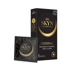 SKYN Original 6 Stück Ultraweiche Kondome ohne Latex