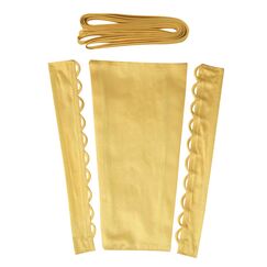 QRBTSCL Damen Hochzeitskleid, Reißverschluss, verstellbare Passform, Satin, Korsett am Rücken, Schnürschuh für Ballkleid, Gold, 20