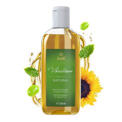 Vibratissimo Natural 250 ml Massageöl - Sanfte Pflege mit Natürlichen Inhaltsstoffen - Hautfreundlich, Gleitöl, Liebesöl