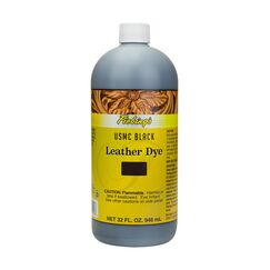 Fiebings Lederfarbe 118 ml, schwarz, 32 Ounces