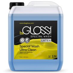 beGLOSS Special Wash 2500 ML - Latex Waschmittel Pflege Reiniger für Gummi & Latex Kleidung