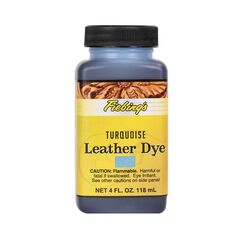 Fiebings Lederfarbe 118 ml, unisex, türkis, 4 Ounces