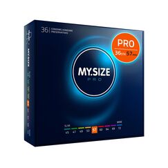 MY.SIZE PRO Kondom Größe 4, 57 mm, 36 Stück
