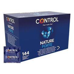 CONTROL NATURE FORTE Ergonomische Kondome aus Naturlatex extra stark - 144 Stück