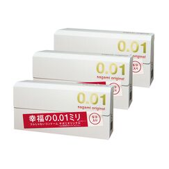 Sagami Original 001 Condom 5pc Set of 3