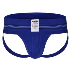 GYM Herren klassischer Sport-Slip mit 7,6 cm breitem Band, Königsblau, Medium
