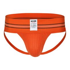 GYM Herren 7,6 cm breites Band Classic Athletic Supporter, Orange/Abendrot im Zickzackmuster (Sunset Chevron), Large