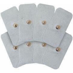 Ersatz Pads für Reizstromgeräte - 8 Pads - selbstklebend