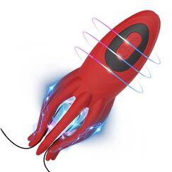 ZWFUN Elektroschock Stimulation Penis Vibrator Sexspielzeug für Männer Masturbator Cup mit 12 Vibrationsmodi 7 Schocken Penistrainer Masturbieren für Männer Massagegerät Eichelvibrator Sex Toys