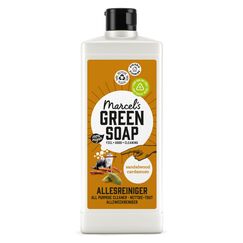 Marcel's Green Soap - Allzweckreiniger Sandelholz & Kardamom - Oberflächenreiniger - Umweltfreundlich - Vegan - 97% Biologisch abbaubar - 750 ml