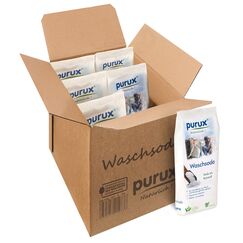 purux Waschsoda Pulver 5kg + 1kg Bonus, Natriumcarbonat nachhaltig verpackt