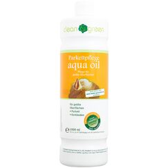 clean & green Parkettpflege aqua oil 1,0 l