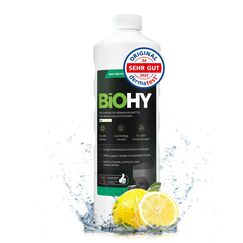 BiOHY Wischroboter Reinigungsmittel für Reinigungsstationen mit Frischeduft (1l Flasche) | Verlängert die Lebensdauer der Absaugstation | Schaumarmes Bodenreiniger Konzentrat