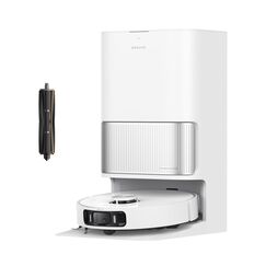 dreame L40 Ultra AE Saugroboter mit Wischfunktion, 19.000 Pa Saugkraft, viele Bürsten und EIN Flexibler Wischmopp, nassen und trockenen Schmutz,Das All-in-1-Dock entleert Staub