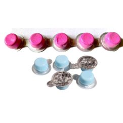 Blue Button Goods® - Polierpaste Professional, Zahnpolierpaste, Reinigungspaste | 5 x 2g Prophy-Paste + 5 x 2g Hydroxylapatit Paste