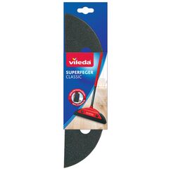 Vileda Superfeger Classic Besen Ersatzkehrteil, Mikroschaum für optimale Schmutzaufnahme, wirbelt keinen Staub auf, für Glatte Böden, 1er Pack