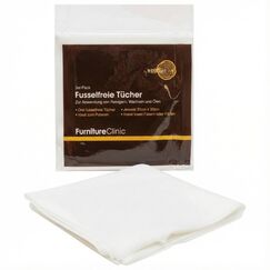 Furniture Clinic fusselfreie Reinigungstücher im 3er-Pack, zum Reinigen, Ölen von Holzmöbeln, Auftragen von Holzwachsen und mehr, 3 Stück