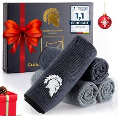 Barista Legends® Barista Tuch Set 4 Stück - 30x30cm Barista Lappen zum reinigen Ihres Kaffee Equipments (Barista Lappen)