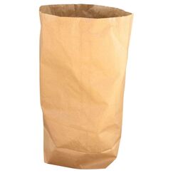 Plock GmbH: 25 Stk. BIO-Papiersäcke 120l, 700x950+220mm, 2-lagig - stark, braun