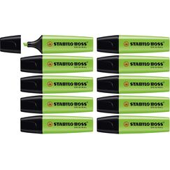 STABILO - Textmarker - BOSS ORIGINAL - 10er Pack - grün