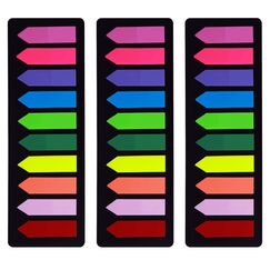 OWLKELA Klebezettel Pfeil 720 Stück, Haftstreifen,Klebezettel Pfeilflaggen-Tabs Selbstklebend, Haftnotizen zum Markieren und Hervorheben von Seiten, Schreibbar, Repositionierbar