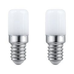 SCNNC LED Lampen T18 E14 Kühlschranklampe 3W AC 230V, 300LM Neutralweiß 4000K, Nicht Dimmbar, Entspricht 30W Glühbirne, Kühlschrankbirne E14 LED für Kühlschrank, Nähmaschine, Nachtlicht, 2 Stück