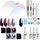 Vishine Gel-Nagellack Starterset – 6 Farben + 36 W UV/LED Lampe für Gelnägel, Farbe: Kit026 Vishine Gel-Nagellack Starterset – 6 Farben + 36 W UV/LED Lampe für Gelnägel, Farbe: Kit026