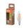 Osram Energy Class LED-Lampe in klassischer Minikerzenform, 2.2 W / 470 lm, EEK A, kaltweisses Licht (4000 K), CRI 80, aus klarfarbenem bleifreiem Glas, E14 Sockel, IP20, 35 mm Durchmesser., Stil: 40W Kaltweiß, Größe: 1er-Pack, Farbe: Klar