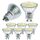 Goopig GU10 LED Dimmbar Lampe 6W Kaltweiss 6000K Ersetzt 65W Glühbirne, 6er-Pack, 655lm AC 230V Leuchtmittel, Flimmerfrei Strahler, Reflektorlampe, Abstrahlwinkel-120° Birnen, Stil: GU10 6W Dimmbar, Größe: 6 Stück (1er Pack)，Abstrahlwinkel 120°, Farbe: Gu10 6w 6000k Kaltweiß Licht
