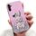 Nadoli für Samsung Galaxy A16 5G Herz Hase Versteckt Ständer Hülle,Karikatur Glitzer Ständer Weiche Silikon Bling Durchsichtig Schutzhülle,Rosa, Größe: Samsung Galaxy A16 5G, Farbe: Rosa