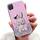 Tivenfezk Nadoli für Samsung Galaxy A22 5G Herz Hase Versteckt Ständer Hülle,Karikatur Glitzer Ständer Weiche Silikon Bling Durchsichtig Schutzhülle,Rosa, Größe: Samsung Galaxy A22 5G, Farbe: Rosa