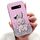 Tivenfezk Nadoli für Samsung Galaxy S10 Plus Herz Hase Versteckt Ständer Hülle,Karikatur Glitzer Ständer Weiche Silikon Bling Durchsichtig Schutzhülle,Rosa, Größe: Samsung Galaxy S10 Plus, Farbe: Rosa