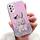 Tivenfezk Nadoli für Samsung Galaxy A53 5G Herz Hase Versteckt Ständer Hülle,Karikatur Glitzer Ständer Weiche Silikon Bling Durchsichtig Schutzhülle,Rosa, Größe: Samsung Galaxy A53 5G, Farbe: Rosa