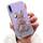 Tivenfezk Nadoli für Samsung Galaxy A70 Herz Hase Versteckt Ständer Hülle,Karikatur Glitzer Ständer Weiche Silikon Bling Durchsichtig Schutzhülle,Lila, Größe: Samsung Galaxy A70, Farbe: Lila