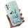 Tivenfezk Nadoli für Samsung Galaxy A32 5G Herz Hase Versteckt Ständer Hülle,Karikatur Glitzer Ständer Weiche Silikon Bling Durchsichtig Schutzhülle,Grün, Größe: Samsung Galaxy A32 5G, Farbe: Grün