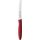 WMF Brotzeitmesser 23 cm, Brötchenmesser Doppelwellenschliff, Frühstücksmesser aus Spezialklingenstahl, Kunststoffgriff, rot, Stil: Einzelmesser, Farbe: Rot