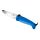 KUHN RIKON Kinderkitchen Messer Hund mit Zähnen blau, Kindermesser ab 3 Jahren, Stainless Steel, Stil: Messer gezackte Klinge, Mustername:: Single, Farbe: Blau