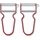 Victorinox Peeler, Aluminum, red 6.0900.1 109 mm (Packung mit 2), Größe: 109 mm (Packung mit 2), Farbe: Rot